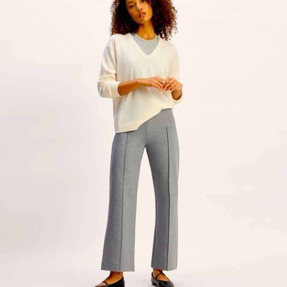 Everlane The Dream Trouser in Grey - Picture 1 of 10
